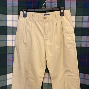 Polo by Ralph Lauren  100% cotton khaki pants